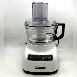 KITCHENAID 7 Cup Food Processor KFP0711 Slicer Chopper Adjustable Blade Disc EUC